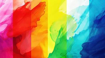 Abstract background with multicolored wavy lines photo