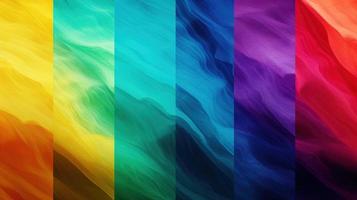 Abstract background with multicolored wavy lines photo