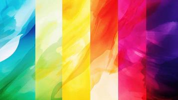 Abstract background with multicolored wavy lines photo