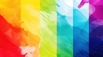 Abstract background with multicolored wavy lines photo