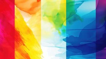 Abstract background with multicolored wavy lines photo