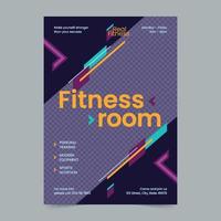 Fitness Personal Trainer Template of Flyer, Instant Download, Editable Design, Pro Vector