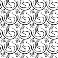 círculos ola y cresta familia firmar textil diseño vector
