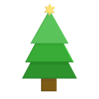 elemento de árbol de navidad png