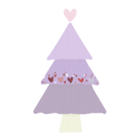 elemento de árbol de navidad png