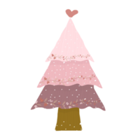 elemento de árbol de navidad png