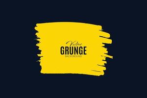 Grunge brush stroke dark blue background vector