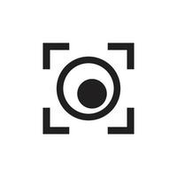 Camera icon vector