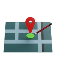 Edit location 3d icon png