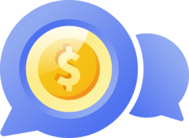 Geld Plaudern Symbol png