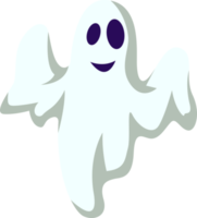 Halloween elemento illustrazione con fantasma forma. png