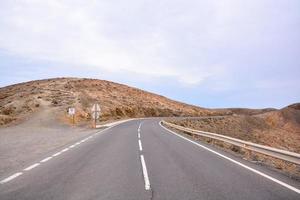 Scenic road view photo