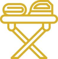 Ironing Board Vector Icon Design