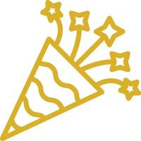 Confetti Vector Icon Design