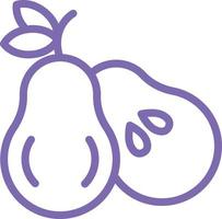 Pear Vector Icon Design