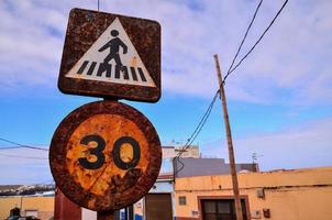 A road sign photo