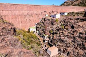 Dam in the mountains photo