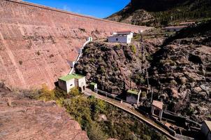 Dam in the mountains photo