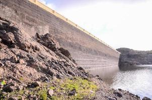 Dam in the mountains photo