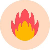 icono de vector de fuego