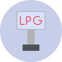 Liquefied Petroleum Gas Vector Icon