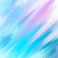 Pastel coloured hand painted abstract canvas art vector