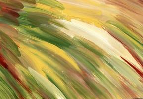 textura de pintura al óleo acrílica beige marrón verde foto