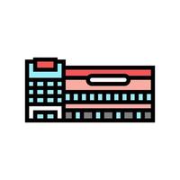 department store shop color icon vector illustration