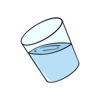 water sticker illustratie png