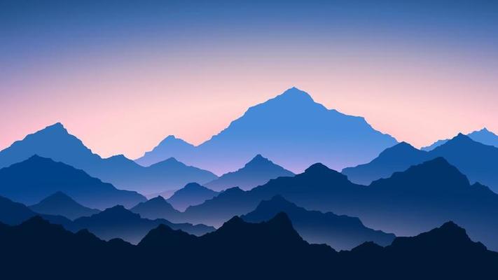 Blue Ridge Mountains Vector Art, Icons, and Graphics for Free Download