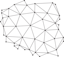 mapa poligonal de polonia. png