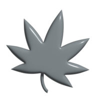 3d icône feuille png