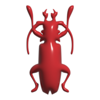 3d icono escarabajo png