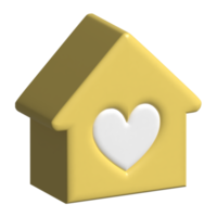 3d icoon van liefde png