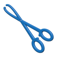 3d icon of medical forceps png