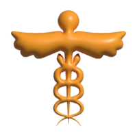 3d ikon medicinsk symbol png