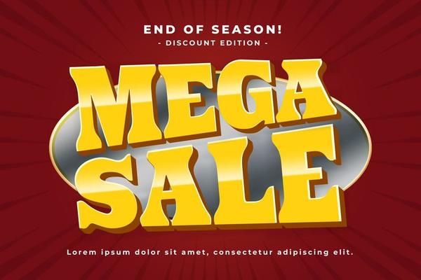 Sale Big Promo Text Effect