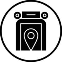 Street Location Vector Icon Design