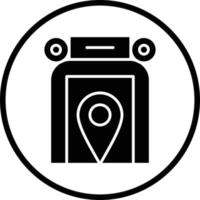 Street Location Vector Icon Design