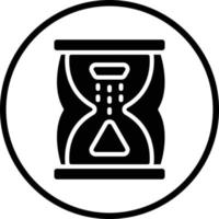 Hourglass Vector Icon Design