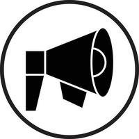 Megaphone Vector Icon Design