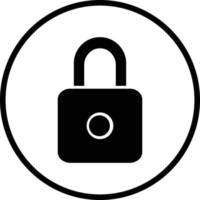 Locked Vector Icon Design