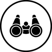 Binocular Vector Icon Design