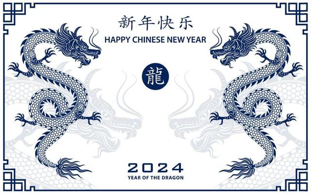 絵画 Happy Dragon happy-chinese-new-year-poster-
