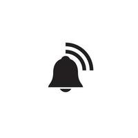 Ringing Bell logo or icon design vector