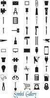 Object Icons and Symbols Free Vector