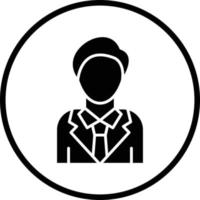 Groom Vector Icon Design