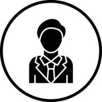 Groom Vector Icon Design