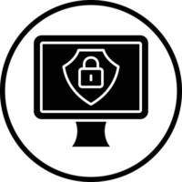 Cyber Security Vector Icon Design