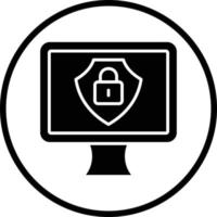 Cyber Security Vector Icon Design